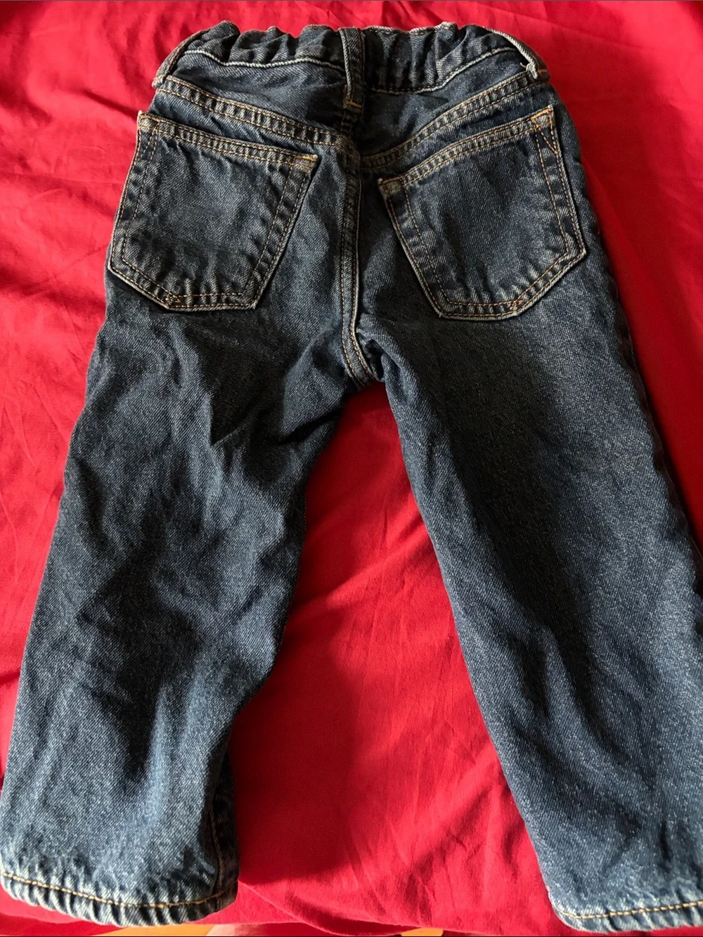 GAP Navy Blue Kids Denim Jeans with Elastic Waist